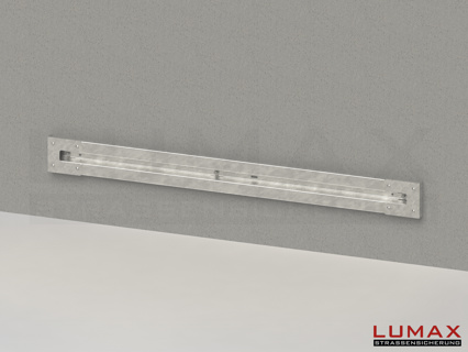 LR-WD-1-310-GL-332 - 3,32 m, LUMAX-Rail-Bausatz für Wandmontage (direkt), 1-holmig, LR-Kopfstücke