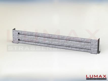 LP-AB-2-670-GE-433 - 4,33 m, LUMAX-Protect 670 AB-Bausatz zum Dübeln, 2-holmig, Eckwinkel