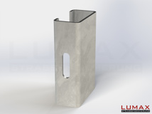 LUMAX-Rail-Wandhalterung C125, 200 mm