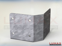 LUMAX-Protect 340 Eckstück, AB innen/IB außen 400x400 mm, Höhe 340 mm