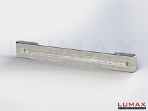 L-IPE-D-1-320-GB-250 - 2,50 m, LUMAX-IPE-Bausatz zum Dübeln auf Beton, 1-holmig, Kopfstücke Profil B