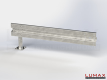 L-IPE-D-1-640-E-170 - 1,70 m, LUMAX-IPE-Bausatz-Erweiterung zum Dübeln auf Beton, 1-holmig