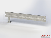 L-IPE-D-1-640-E-200 - 2,00 m, LUMAX-IPE-Bausatz-Erweiterung zum Dübeln auf Beton, 1-holmig
