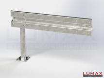 L-IPE-D-1-960-E-120 - 1,20 m, LUMAX-IPE-Bausatz-Erweiterung zum Dübeln auf Beton, 1-holmig