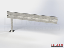 L-IPE-D-1-960-E-200 - 2,00 m, LUMAX-IPE-Bausatz-Erweiterung zum Dübeln auf Beton, 1-holmig