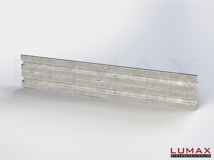 L-IPE-D-2-640-E-300 - 3,00 m, LUMAX-IPE-Bausatz-Erweiterung zum Dübeln auf Beton, 2-holmig