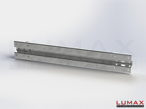 LR-D-1-320-E-170 - 1,70 m, LUMAX-Rail-Bausatz-Erweiterung zum Dübeln auf Beton, 1-holmig