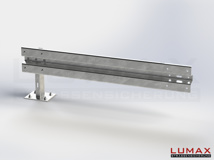 LR-D-1-640-E-170 - 1,70 m, LUMAX-Rail-Bausatz-Erweiterung zum Dübeln auf Beton, 1-holmig