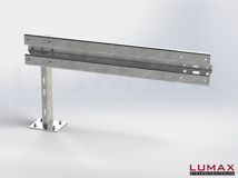 LR-D-1-960-E-150 - 1,50 m, LUMAX-Rail-Bausatz-Erweiterung zum Dübeln auf Beton, 1-holmig