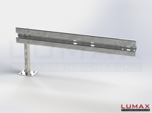 LR-D-1-960-E-200 - 2,00 m, LUMAX-Rail-Bausatz-Erweiterung zum Dübeln auf Beton, 1-holmig