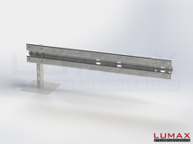 LR-B-1-755-E-200 - 2,00 m, LUMAX-Rail-Bausatz-Erweiterung zum Betonieren, 1-holmig
