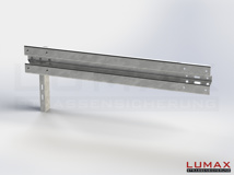 LR-R-1-755-E-170 - 1,70 m, LUMAX-Rail-Bausatz-Erweiterung zum Rammen, 1-holmig