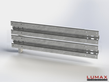 LR-R-2-755-E-170 - 1,70 m, LUMAX-Rail-Bausatz-Erweiterung zum Rammen, 2-holmig
