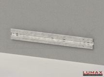 LR-WD-1-310-E-200 - 2,00 m, LUMAX-Rail-Bausatz-Erweiterung für Wandmontage (direkt), 1-holmig