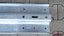 Schutzplankenholm Profil B, 2,00/2,30 m, Baulänge 2.000 mm, Länge 2.300 mm, RAL-Nr. 032.25